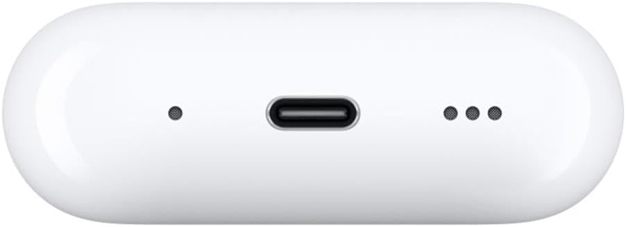 Apple AirPods Pro 2nd Generation with Wireless MagSafe Charging Case (USB-C) with Apple 1 Year Limited Warranty (Classic)
