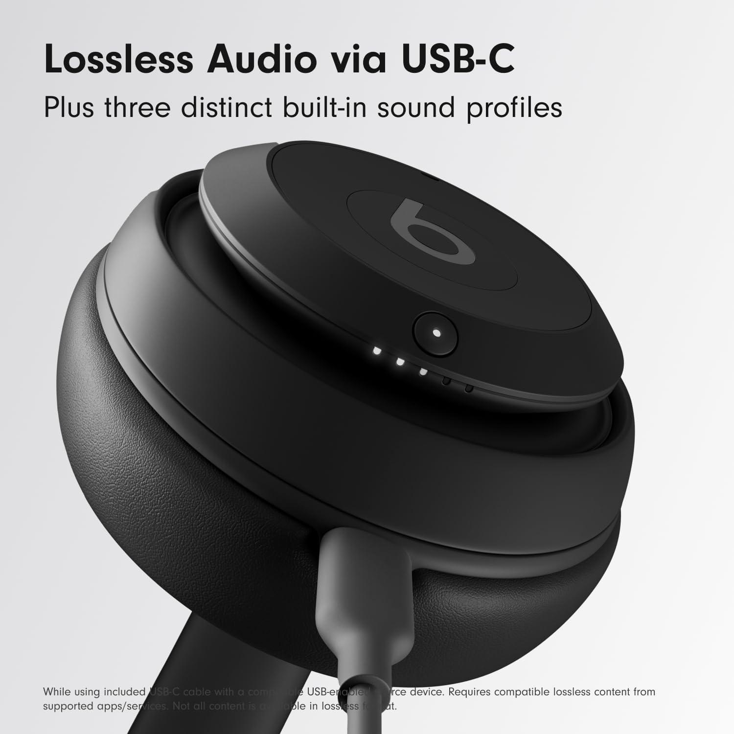 Beats Studio Pro Premium Wireless Over-Ear Headphones- Up to 40-Hour Battery Life, Active Noise Cancelling, Great for Travel & Commuting, USB-C Lossless Audio, Apple & Android Compatible - Sandstone
