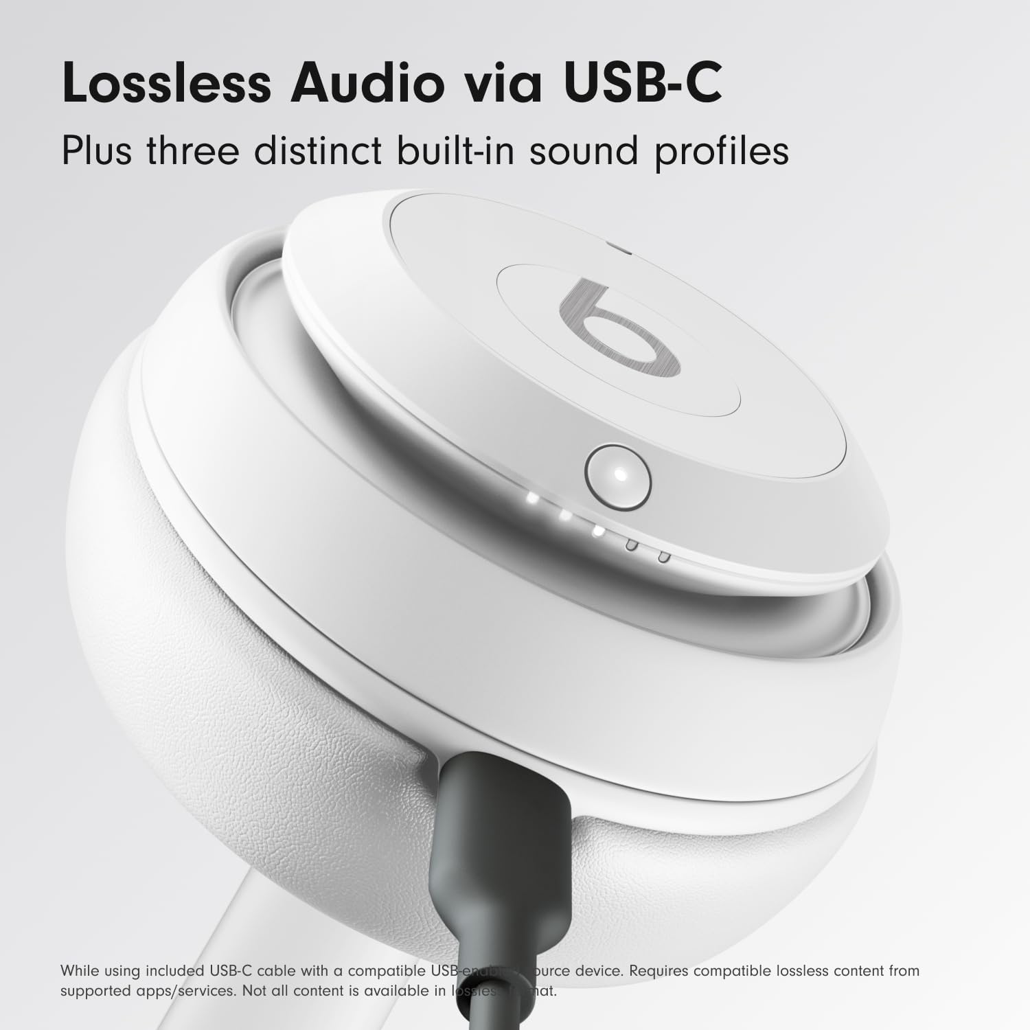 Beats Studio Pro Premium Wireless Over-Ear Headphones- Up to 40-Hour Battery Life, Active Noise Cancelling, Great for Travel & Commuting, USB-C Lossless Audio, Apple & Android Compatible - Sandstone
