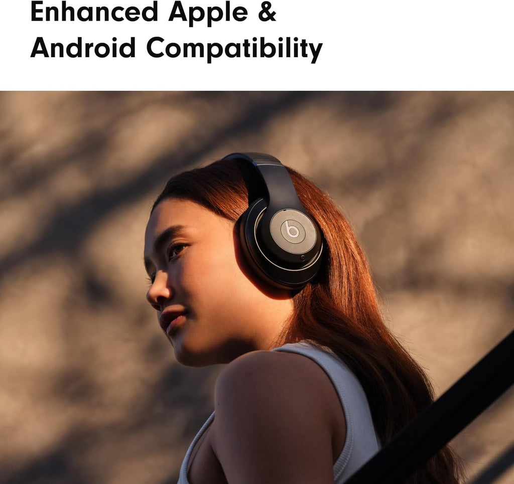 Beats Studio Pro Premium Wireless Over-Ear Headphones- Up to 40-Hour Battery Life, Active Noise Cancelling, Great for Travel & Commuting, USB-C Lossless Audio, Apple & Android Compatible - Sandstone