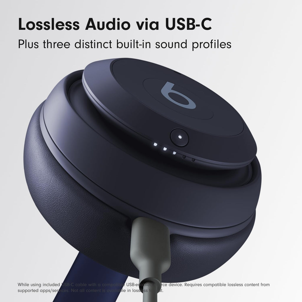 Beats Studio Pro Premium Wireless Over-Ear Headphones- Up to 40-Hour Battery Life, Active Noise Cancelling, Great for Travel & Commuting, USB-C Lossless Audio, Apple & Android Compatible - Sandstone