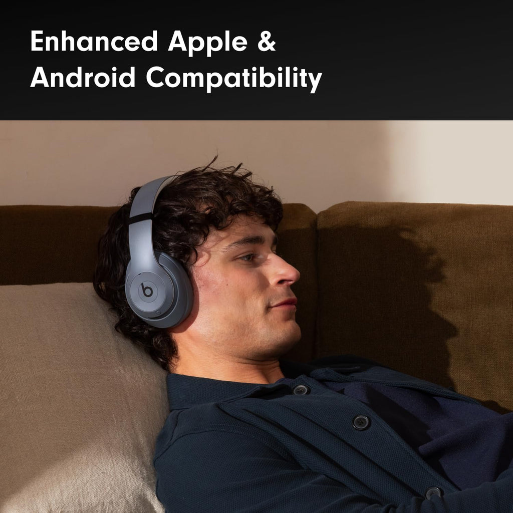 Beats Studio Pro Premium Wireless Over-Ear Headphones- Up to 40-Hour Battery Life, Active Noise Cancelling, Great for Travel & Commuting, USB-C Lossless Audio, Apple & Android Compatible - Sandstone