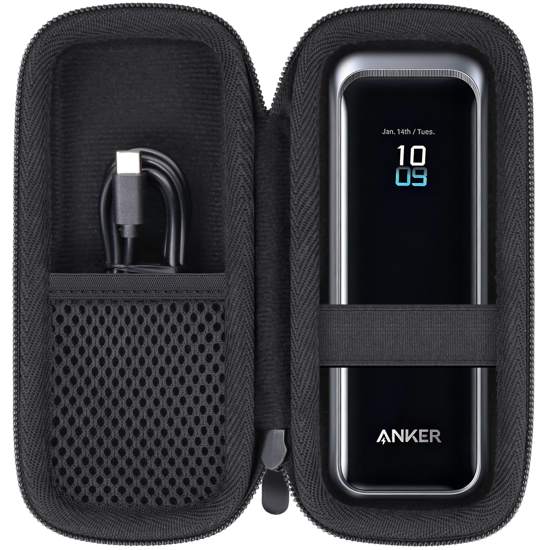 for Anker Prime Power Bank 26250mAh 300W Portable Charger Hard Travel Case,Portable Case Compatible with 26,250mAh 3-Port Portable Charger with 300W Max Output(Only Case)